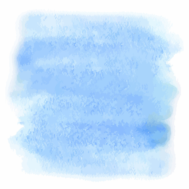Acuarela azul - Vector, Imagen
