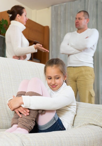Parents quarrel at home  - Foto, immagini