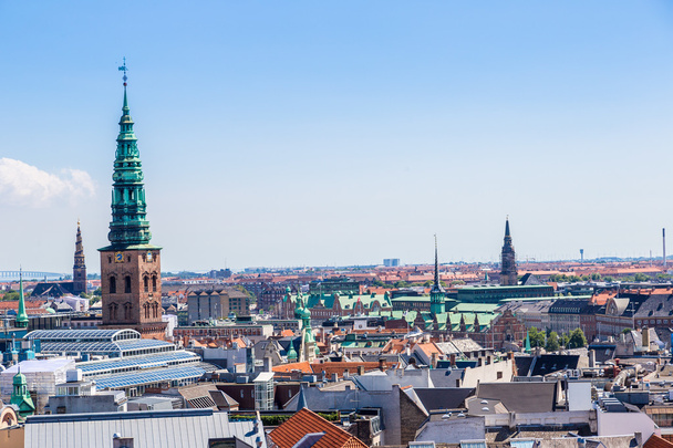 Copenhagen City panorama - Fotoğraf, Görsel