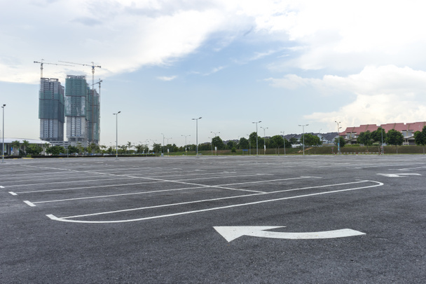 Empty parking lot - Photo, Image