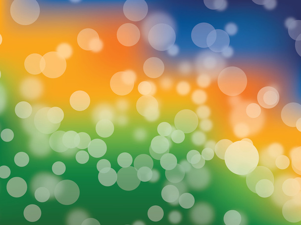 Bokeh abstract colorful light background - Vector, Image