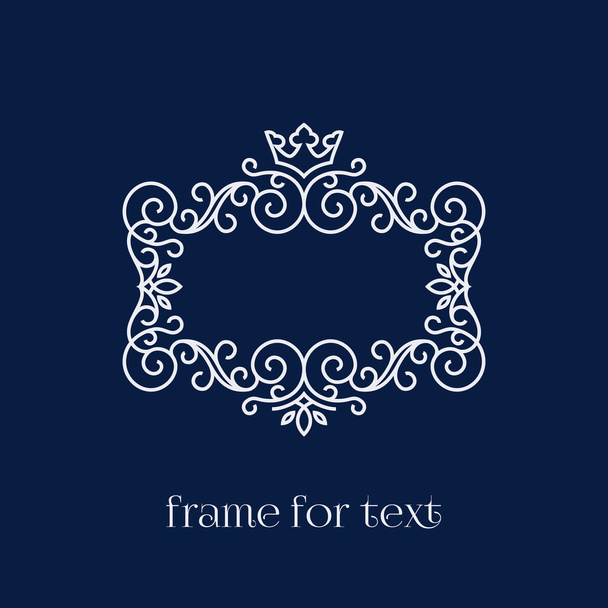 frame for text - Wektor, obraz