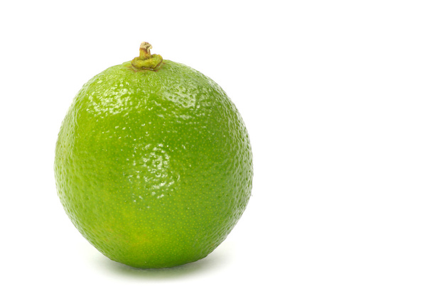 lime isolated on white background - Фото, изображение