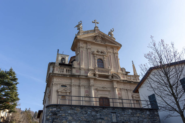 Church of the Holy Apostle Andrew the First-Called. Brunate, province of Como, Italy - Photo, Image