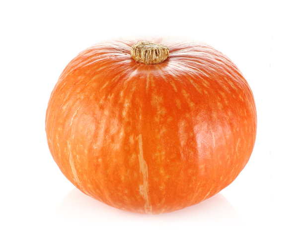 Japanese Orange pumpkin isolated on white - Photo, Image