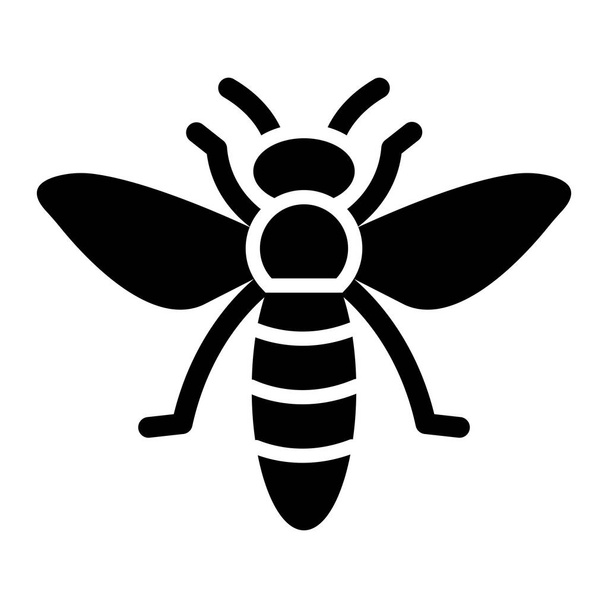 Méhvektor ikon dizájn illusztráció - Vektor, kép