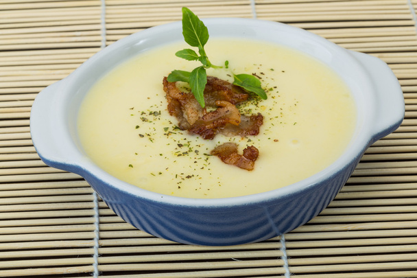 チーズのスープ - 写真・画像
