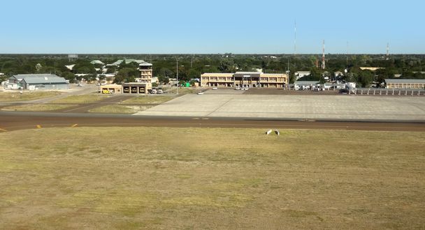 Maun Airport in Botswana - Foto, afbeelding