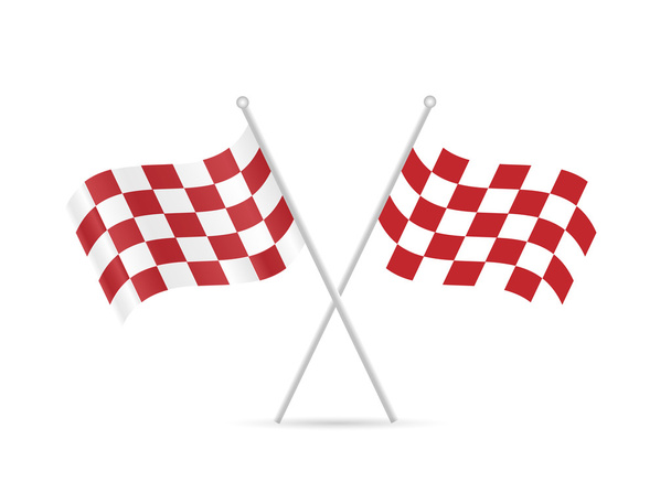 Checkered Flags - Vector, Image