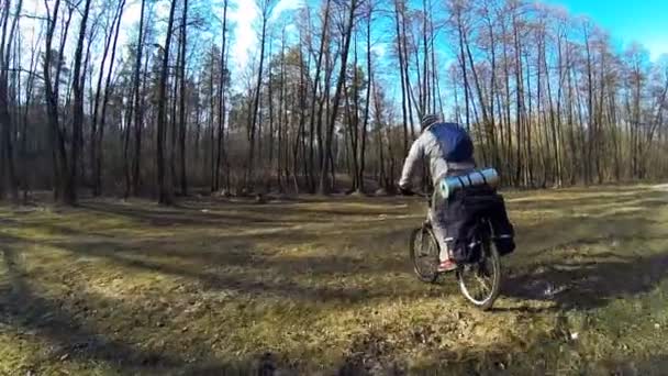 Bicycle Traveler - Footage, Video