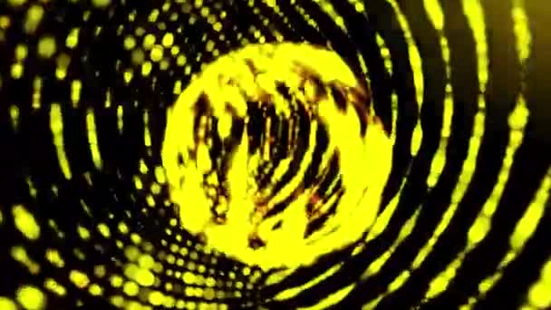 Egy absztrakt, hipnotizáló, neon VJ hurok zökkenőmentes áramlással. - Felvétel, videó