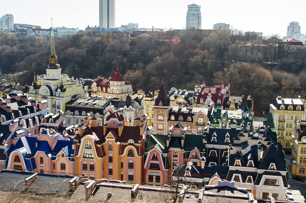 Vozdvizhenka distrito de elite em Kiev, Ucrânia
 - Foto, Imagem