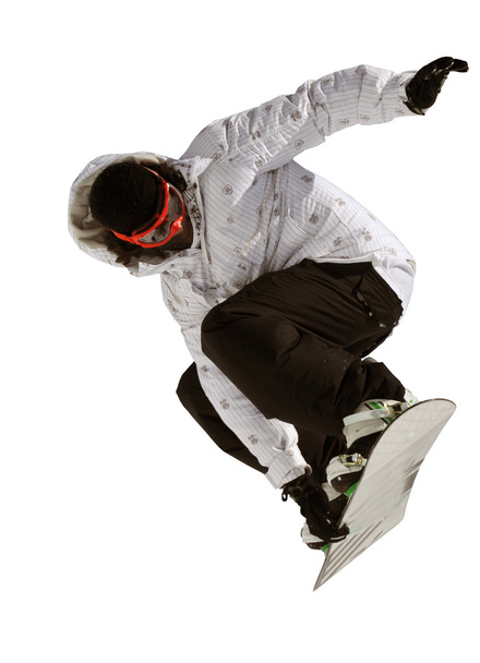 Anonymous man jumping - Фото, изображение