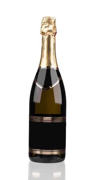 Close up of champagne bottle. - Фото, зображення