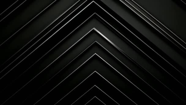 eenvoudige moderne elegante zwarte achtergrond met rechte - Video