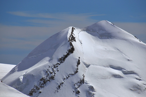 İsviçre Alpleri, Ice kaplı dağ - Fotoğraf, Görsel