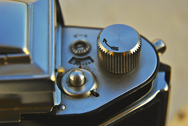 レトロなカメラ - Carl ツァイスのレンズでエクサ ドイツ製カメラ イハゲー - 写真・画像