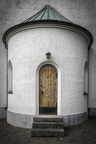 Molle Kapell πίσω πόρτα - Φωτογραφία, εικόνα
