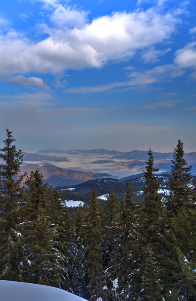 Χειμερινό ορεινό τοπίο - Φωτογραφία, εικόνα