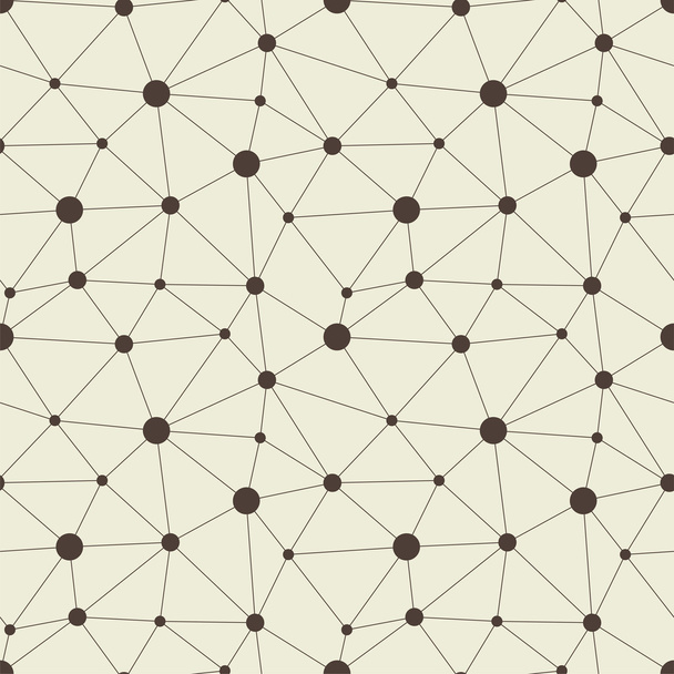Αφηρημένη αδιάλειπτη μοτίβο με κύκλους. Εικονογράφηση διανύσματος - Διάνυσμα, εικόνα