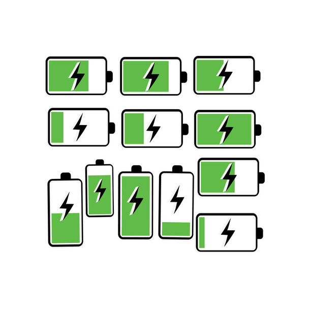 battery battery charging battery indicator vector - Vector, Image