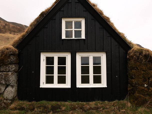 Museo Skogar en el sur de Islandia, es una colección de patrimonio cultural de 18.000 artefactos artesanales populares regionales exhibidos en 3 museos y 6 edificios históricos. - Foto, imagen