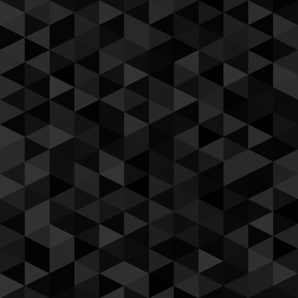 Bezešvé černé pozadí geometrické - Vektor, obrázek