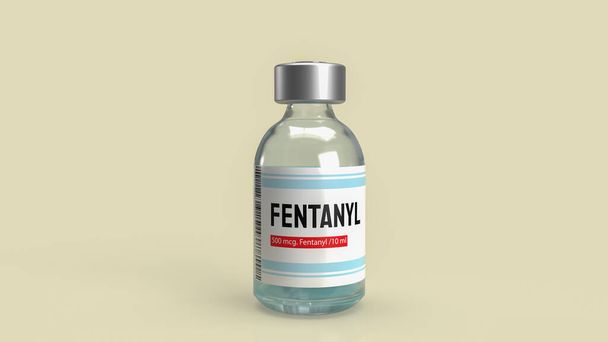Le fentanyl est un analgésique opioïde synthétique connu pour sa puissance. Il est principalement utilisé pour gérer la douleur sévère, en particulier après la chirurgie, la douleur chronique chez les individus. - Photo, image