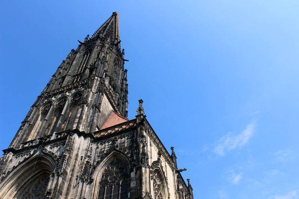Eglise St. Lamberti à Muenster en Allemagne - Photo, image