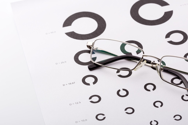 Eye examination chart - Photo, Image