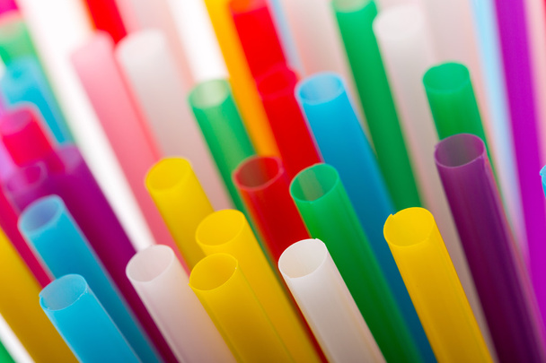 Colorful drinking straws - Photo, image
