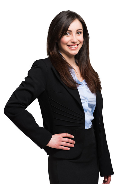Young smiling businesswoman - Foto, immagini