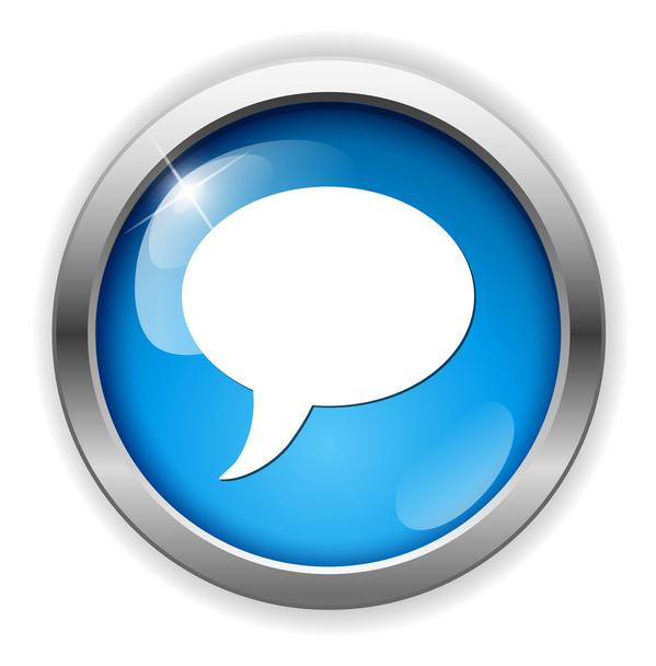 Bubble speech icon - Вектор,изображение