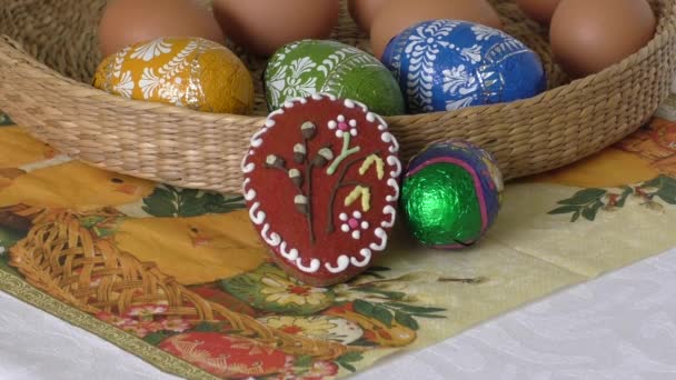 Chocolate easter eggs - Footage, Video