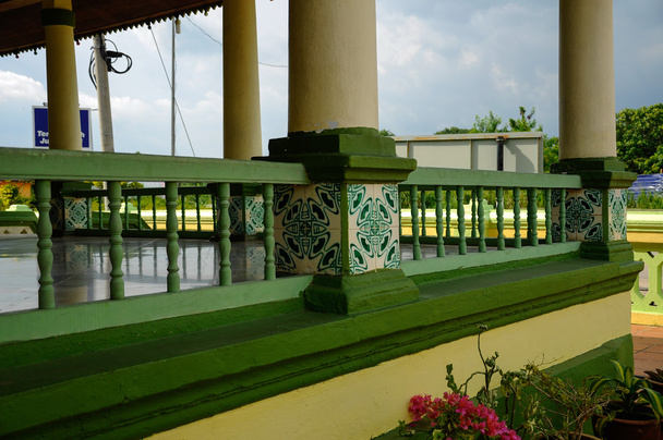 Építészeti részlet a levegő Barok mecset Jasin Malacca, Malajzia - Fotó, kép