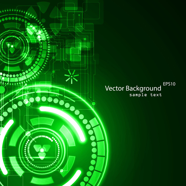 Technology abstract  background - Wektor, obraz