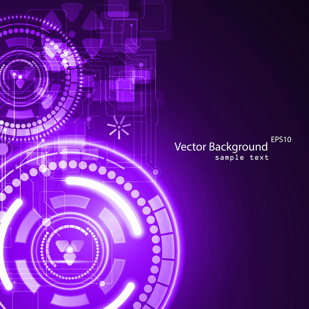 Technology abstract  background - Vetor, Imagem