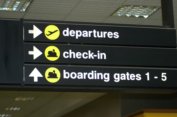 Airport sign - Photo, Image
