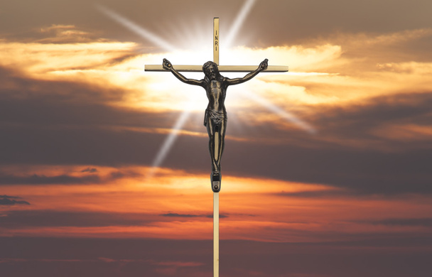 Jesucristo pasión en la cruz
 - Foto, Imagen