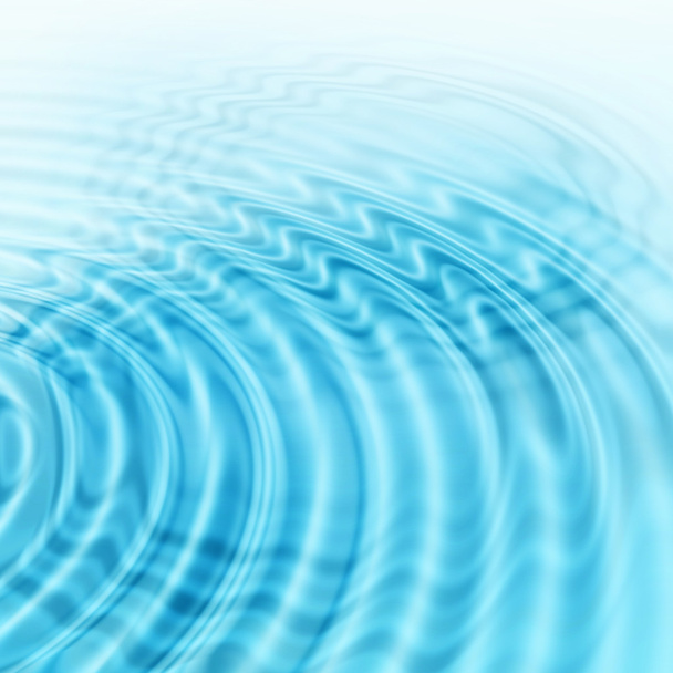 抽象的な水の波紋の背景 - 写真・画像