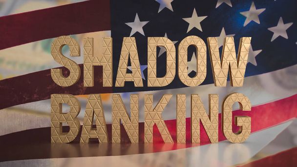 Il sistema bancario ombra si riferisce a un sistema di intermediazione finanziaria e di erogazione di credito che opera al di fuori del settore bancario tradizionale e della vigilanza regolamentare. - Foto, immagini