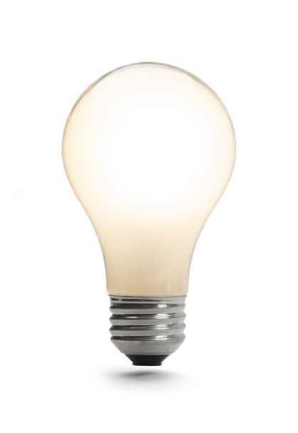 Lit Light Bulb - Photo, Image