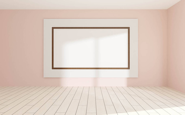 Prázdná místnost s rámečkem na zdi - Fotografie, Obrázek