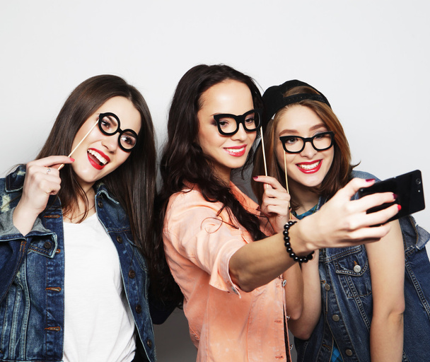 funny girls, ready for party - Foto, Imagem