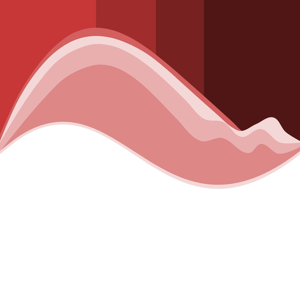 Абстрактний червоний білий хвилястий фон
 - Вектор, зображення