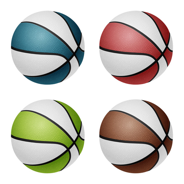 Balones de baloncesto
 - Vector, Imagen