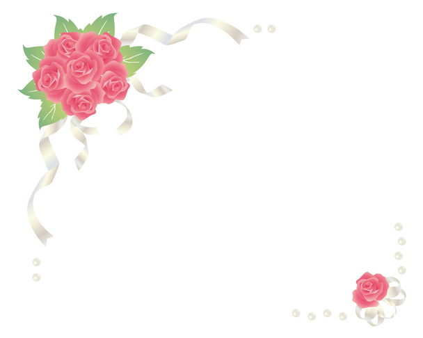 Rose bouquet - Vector, Image
