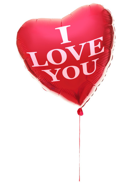 Heart balloon for valentines day - Foto, imagen