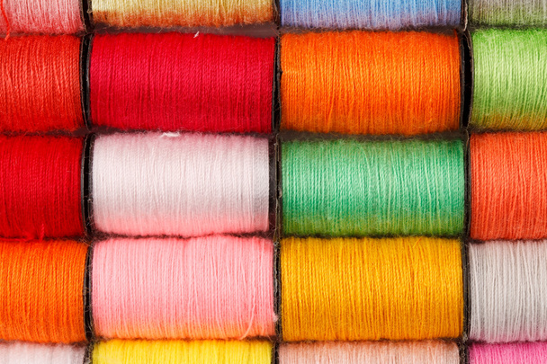 Bobbins of lurex thread - Fotografie, Obrázek