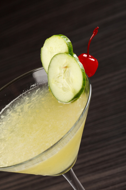 Cocktail with cucumber - 写真・画像